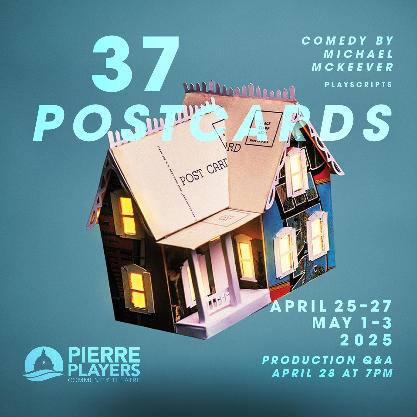 Upcoming Auditions: 37 Postcards poster